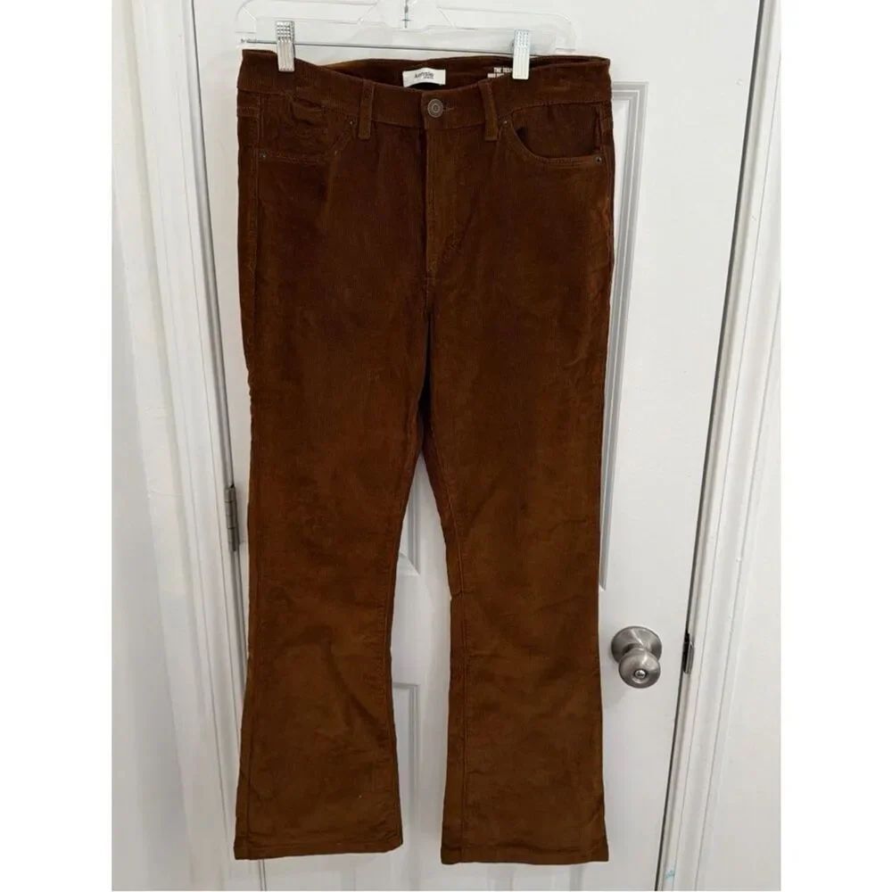 Kensie Women’s Corduroy Pants in Rich Brown Size 8